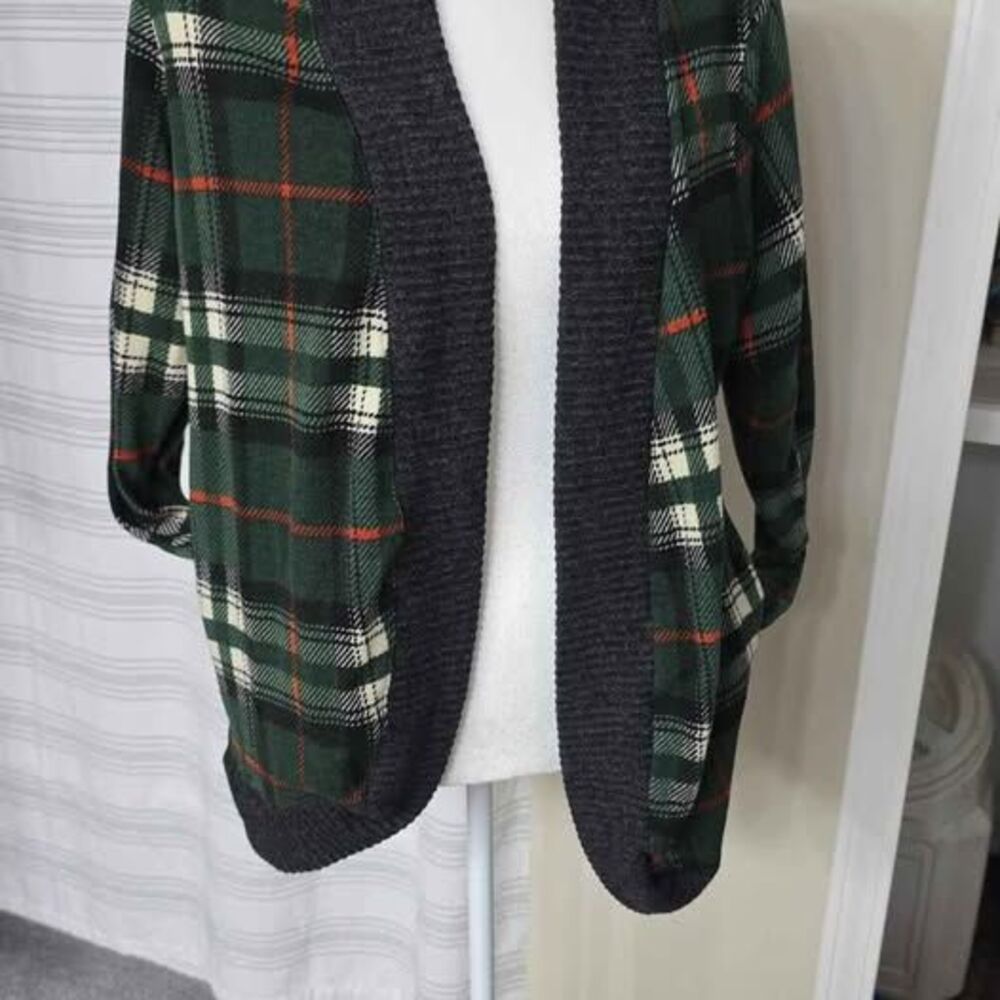 Acting Pro Plaid Cardigan